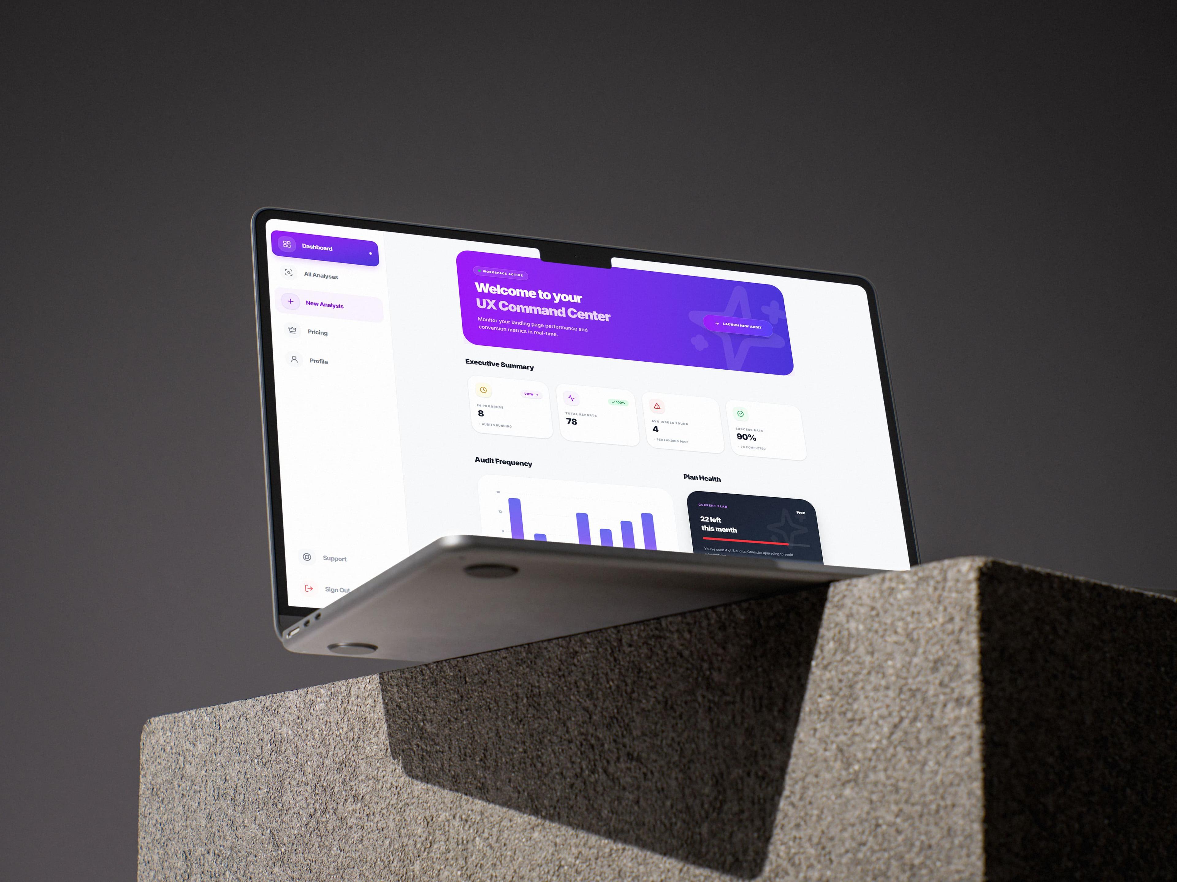 Abderrezak Landing IQ SaaS Project